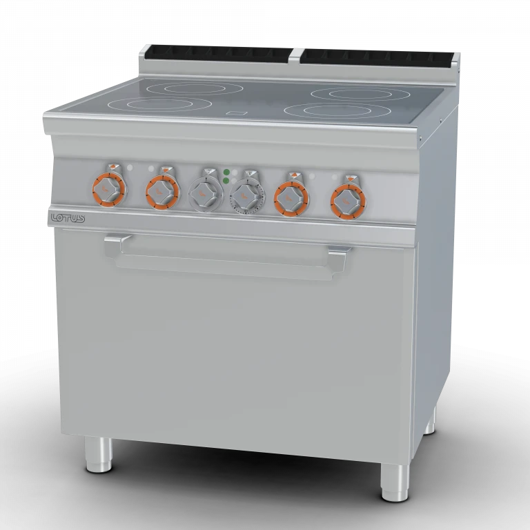 Lotus Bếp Điện Từ 4 Vùng Nấu Kèm Lò Nướng Đa Năng CFC4-78ET