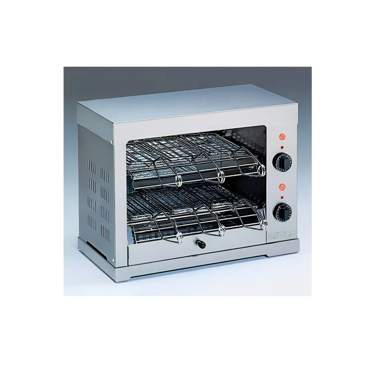 Máy nướng bánh mì một pha với 6 khay đựng bánh mì nướng
